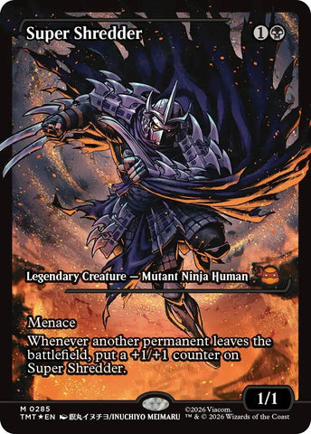 Image for Super Shredder (Showcase) (285) (Teenage Mutant Ninja Turtles) - Magic: The Gathering