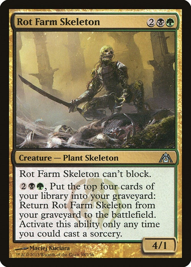 Image for Rot Farm Skeleton (98) - Magic: The Gathering
