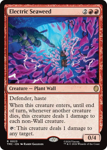 Image for Electric Seaweed (23) (Teenage Mutant Ninja Turtles) - Magic: The Gathering