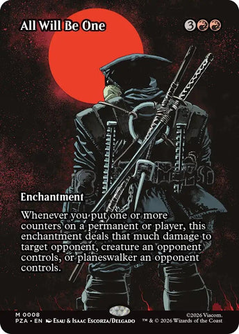 Image for All Will Be One (Borderless) (8) (Teenage Mutant Ninja Turtles Eternal-Legal) - Magic: The Gathering