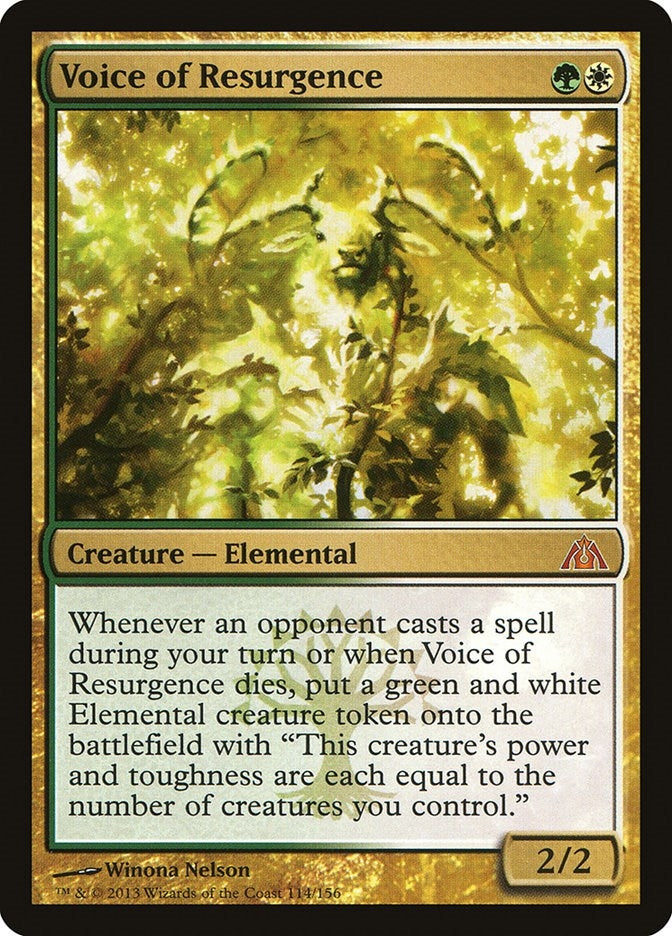 Image for Voice of Resurgence (114) [Dragon's Maze]