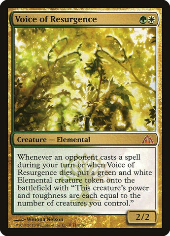Image for Voice of Resurgence (114) - Magic: The Gathering