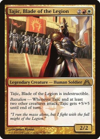Image for Tajic, Blade of the Legion (107) [Dragon's Maze]