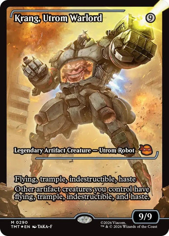 Image for Krang, Utrom Warlord (Showcase) (290) (Teenage Mutant Ninja Turtles) - Magic: The Gathering