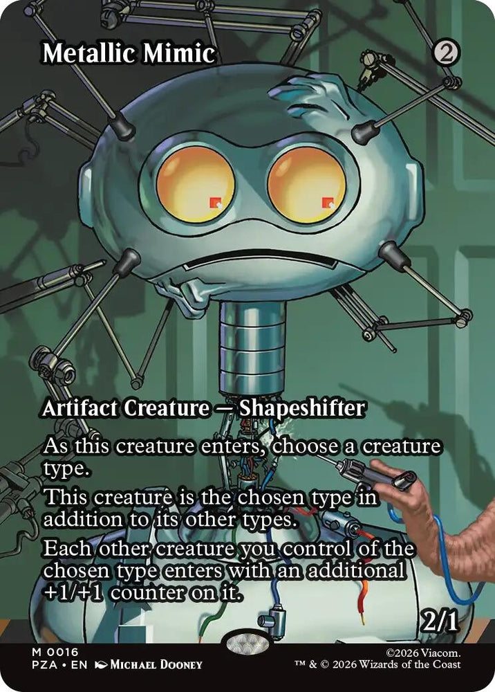 Image for Metallic Mimic (Borderless) (16) (Teenage Mutant Ninja Turtles Eternal-Legal) - Magic: The Gathering
