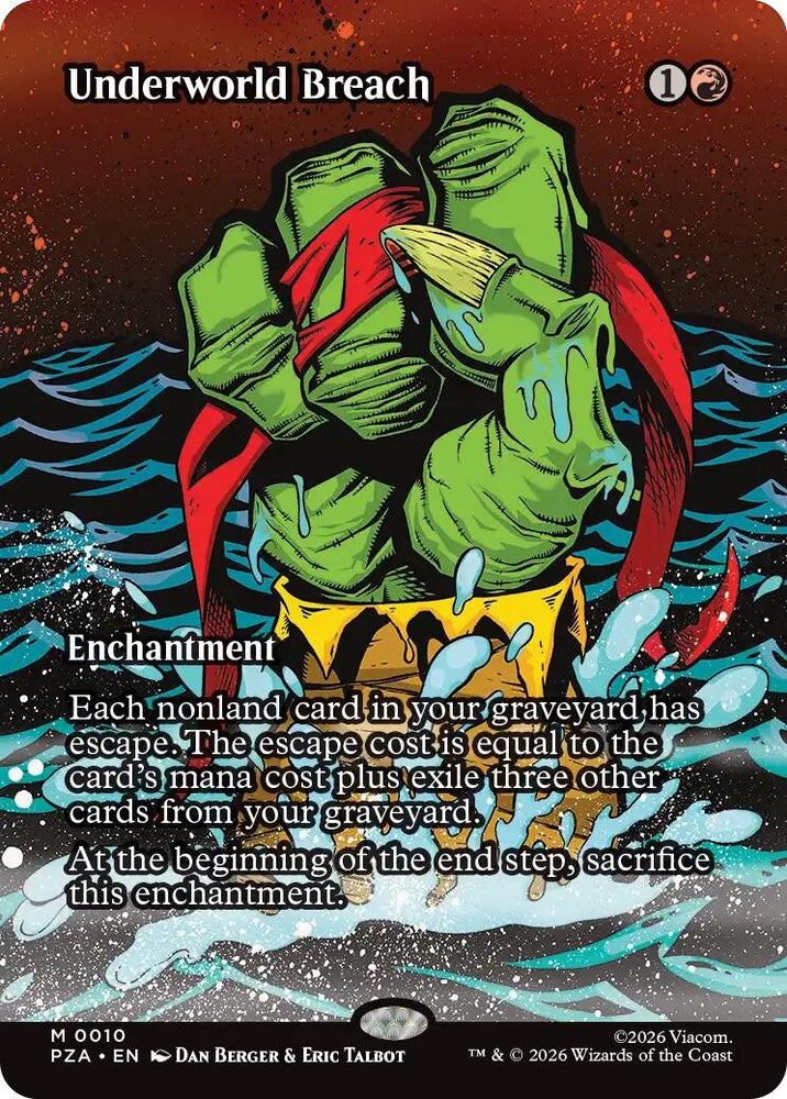 Image for Underworld Breach (Borderless) (10) (Teenage Mutant Ninja Turtles Eternal-Legal) - Magic: The Gathering