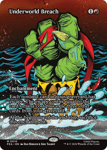 Image for Underworld Breach (Borderless) (10) (Teenage Mutant Ninja Turtles Eternal-Legal) - Magic: The Gathering