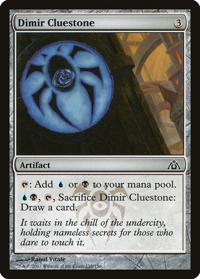 Image for Dimir Cluestone (138) [Dragon's Maze]