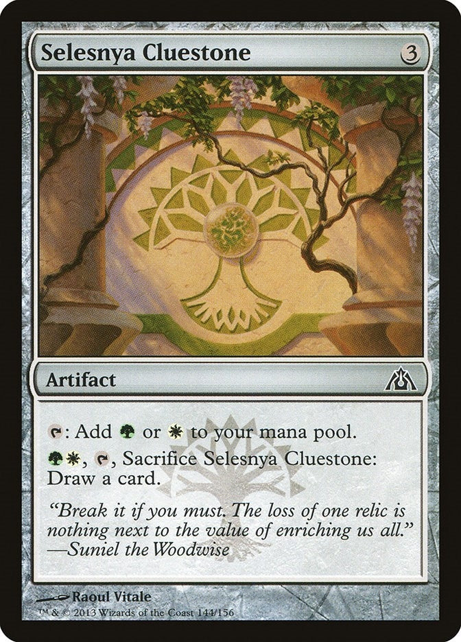 Image for Selesnya Cluestone (144) - Magic: The Gathering