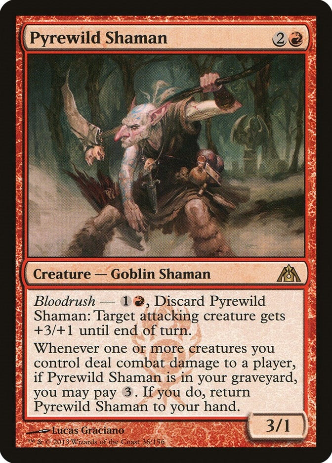 Image for Pyrewild Shaman (36) [Dragon's Maze]