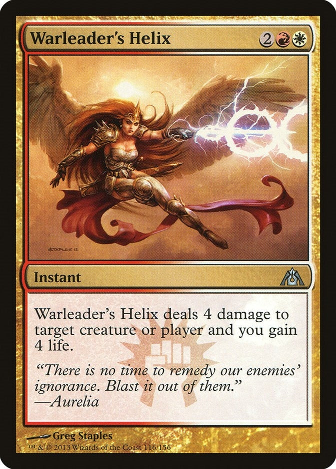 Image for Warleader's Helix (116) - Magic: The Gathering
