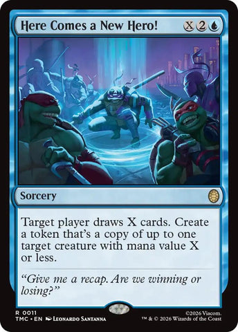 Image for Here Comes a New Hero! (11) (Teenage Mutant Ninja Turtles) - Magic: The Gathering