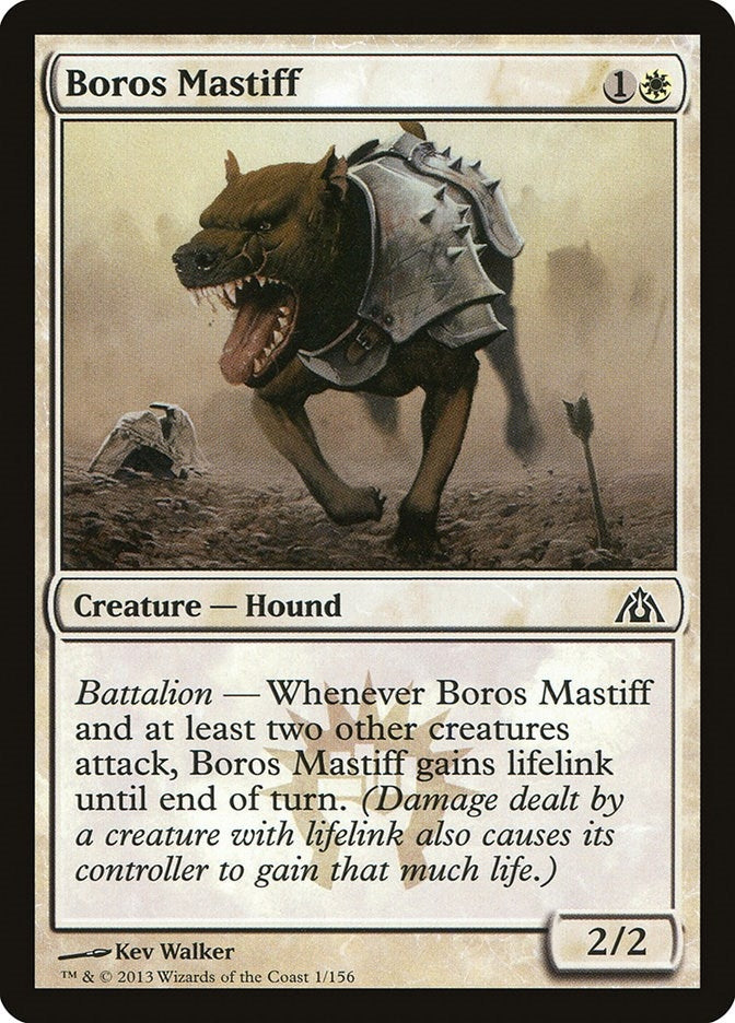 Image for Boros Mastiff (1) [Dragon's Maze]
