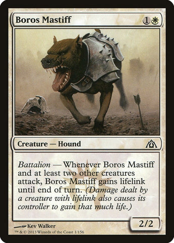 Image for Boros Mastiff (1) [Dragon's Maze]