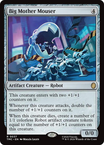 Image for Big Mother Mouser (37) (Teenage Mutant Ninja Turtles) - Magic: The Gathering