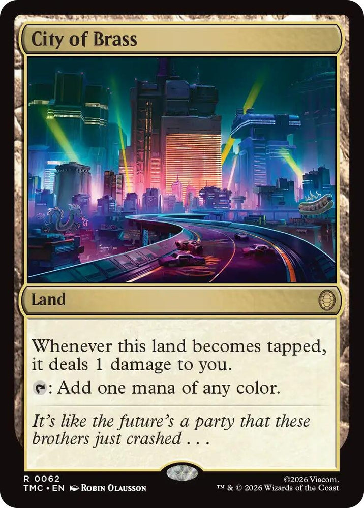 Image for City of Brass (62) (Teenage Mutant Ninja Turtles) - Magic: The Gathering