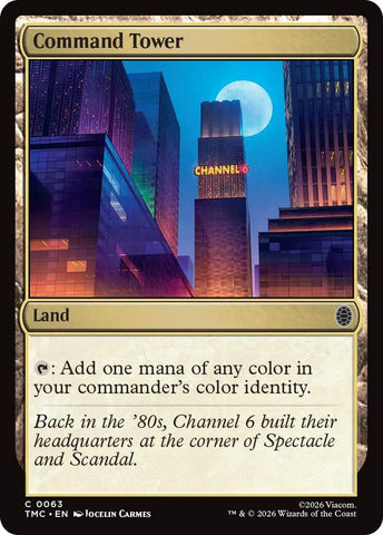 Image for Command Tower (63) (Teenage Mutant Ninja Turtles) - Magic: The Gathering