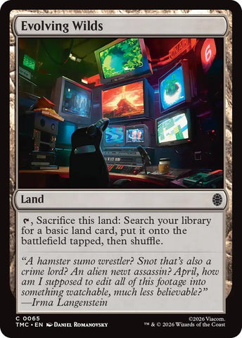 Image for Evolving Wilds (65) (Teenage Mutant Ninja Turtles) - Magic: The Gathering