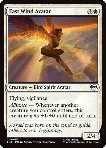 Image for East Wind Avatar (5) (Teenage Mutant Ninja Turtles) - Magic: The Gathering