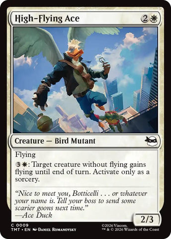Image for High-Flying Ace (9) (Teenage Mutant Ninja Turtles) - Magic: The Gathering