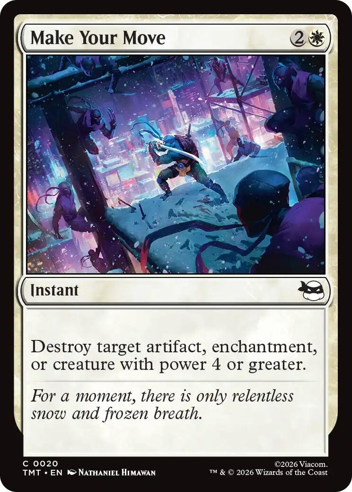 Image for Make Your Move (20) (Teenage Mutant Ninja Turtles) - Magic: The Gathering