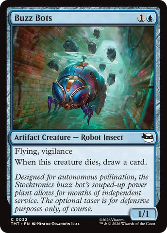 Image for Buzz Bots (32) (Teenage Mutant Ninja Turtles) - Magic: The Gathering