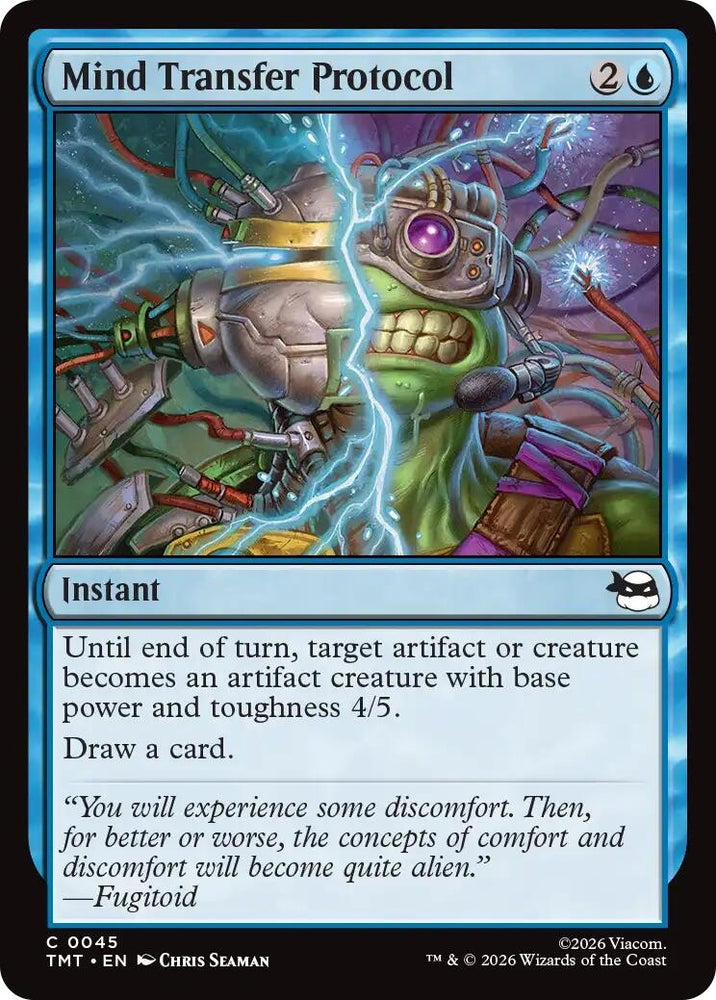 Image for Mind Transfer Protocol (45) (Teenage Mutant Ninja Turtles) - Magic: The Gathering