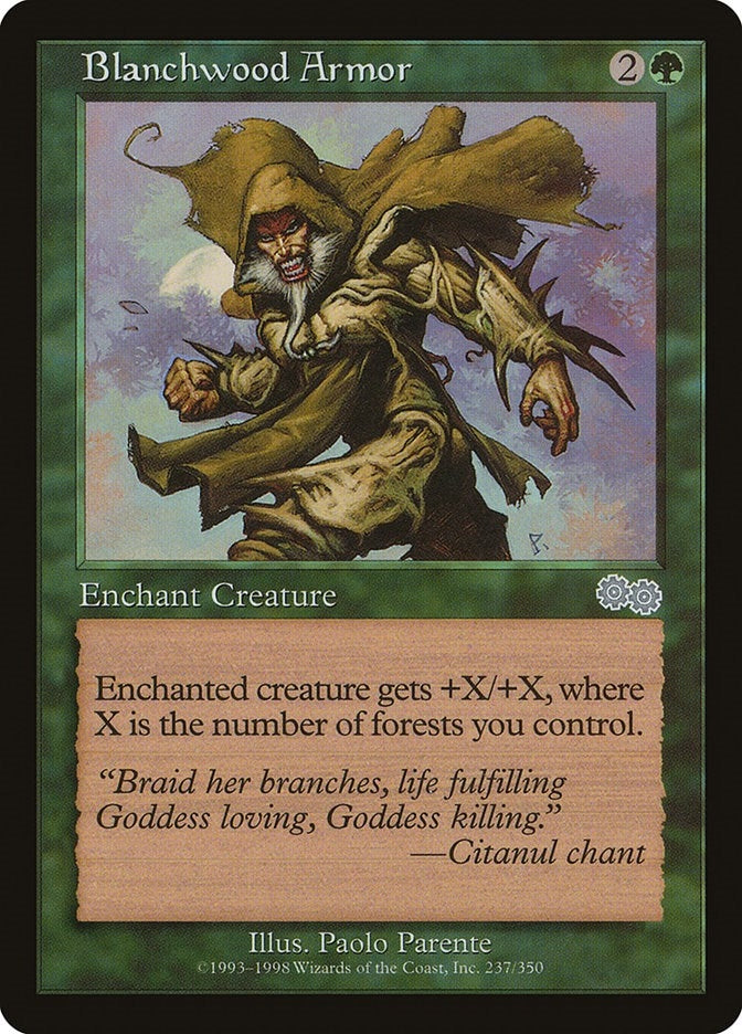 Image for Blanchwood Armor (237) [Urza's Saga]