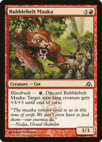 Image for Rubblebelt Maaka (38) - Magic: The Gathering