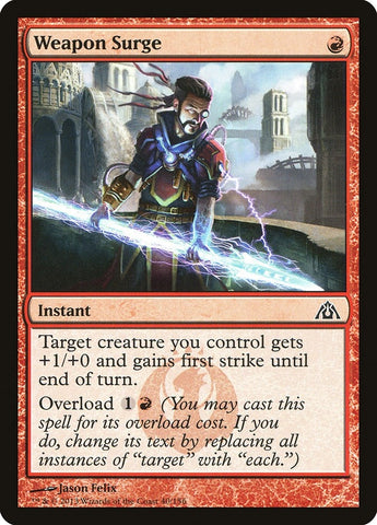 Image for Weapon Surge (40) - Magic: The Gathering