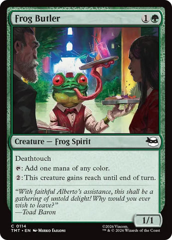 Image for Frog Butler (114) (Teenage Mutant Ninja Turtles) - Magic: The Gathering