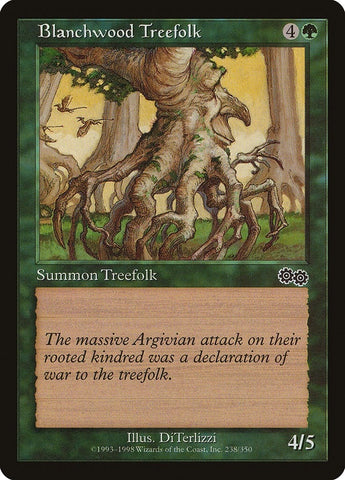 Image for Blanchwood Treefolk (238) [Urza's Saga]