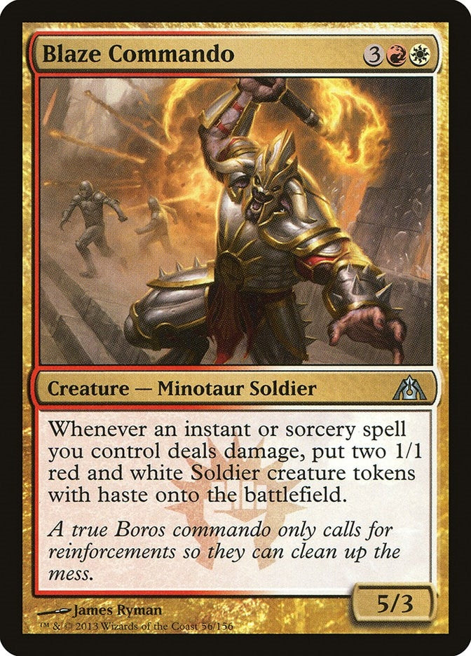 Image for Blaze Commando (56) [Dragon's Maze]