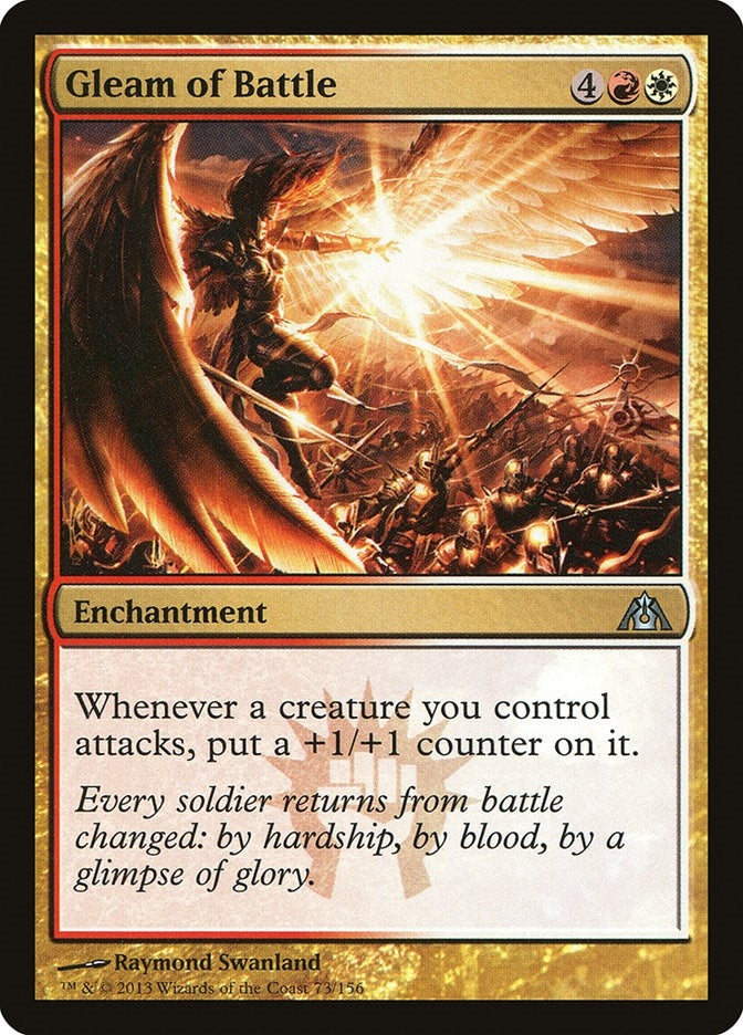 Image for Gleam of Battle (73) [Dragon's Maze]