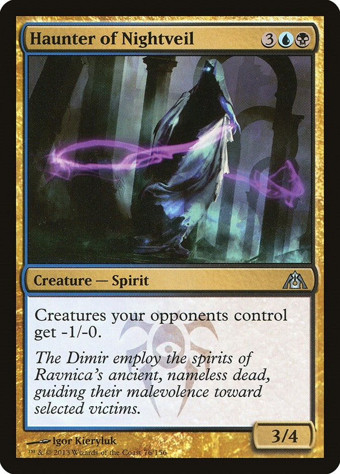 Image for Haunter of Nightveil (76) [Dragon's Maze]