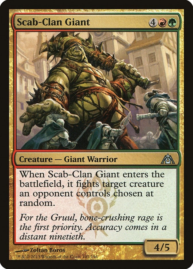 Image for Scab-Clan Giant (101) - Magic: The Gathering