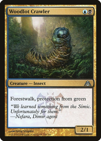 Image for Woodlot Crawler (118) - Magic: The Gathering