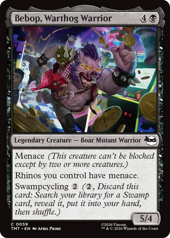 Image for Bebop, Warthog Warrior (59) (Teenage Mutant Ninja Turtles) - Magic: The Gathering