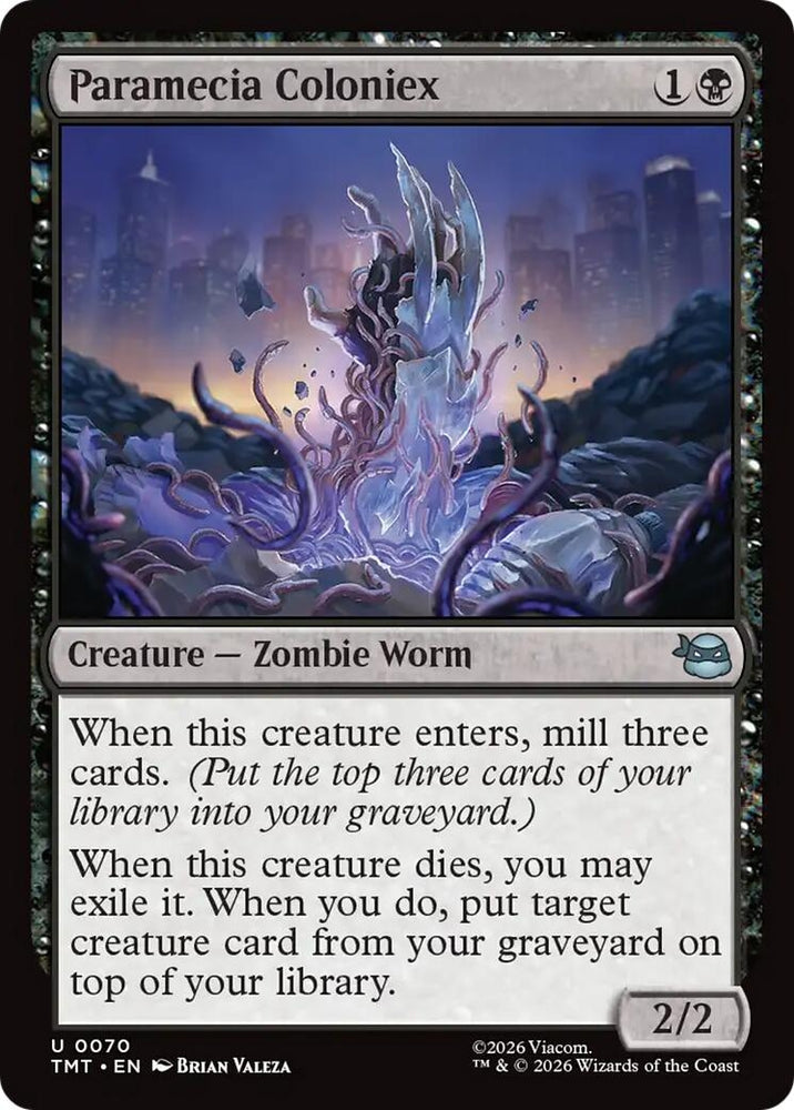 Image for Paramecia Coloniex (70) (Teenage Mutant Ninja Turtles) - Magic: The Gathering