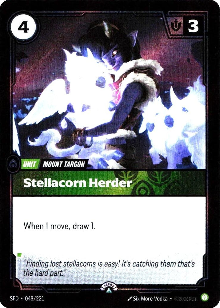 Stellacorn Herder (048/221) (Riftbound Organized Play Promotional Cards)