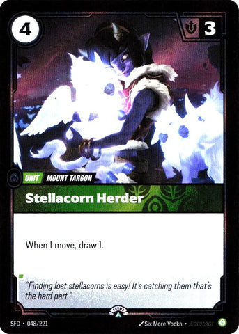 Stellacorn Herder (048/221) (Riftbound Organized Play Promotional Cards)