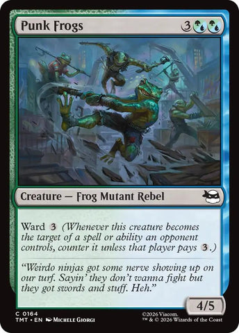 Image for Punk Frogs (164) (Teenage Mutant Ninja Turtles) - Magic: The Gathering