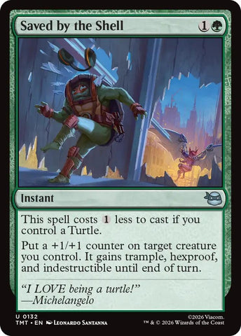 Image for Saved by the Shell (132) (Teenage Mutant Ninja Turtles) - Magic: The Gathering
