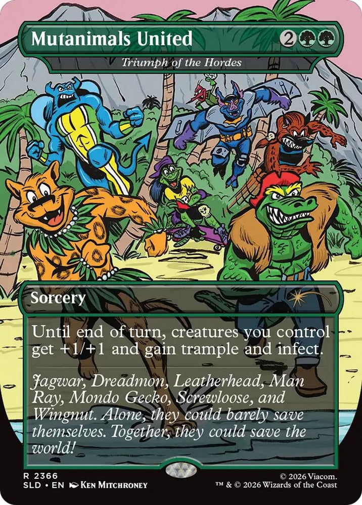 Image for Mutanimals United - Triumph of the Hordes (2366) (Secret Lair Drop Series) - Magic: The Gathering
