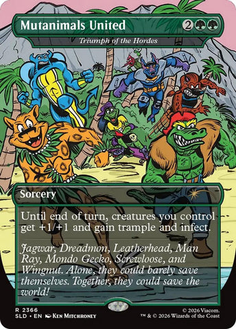 Image for Mutanimals United - Triumph of the Hordes (2366) (Secret Lair Drop Series) - Magic: The Gathering