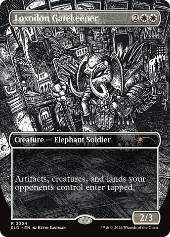 Image for Loxodon Gatekeeper (2354) (2354) (Secret Lair Drop Series) - Magic: The Gathering