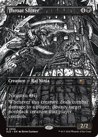 Image for Throat Slitter (2356) (2356) (Secret Lair Drop Series) - Magic: The Gathering