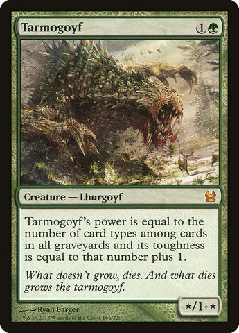 Image for Tarmogoyf (166) [Modern Masters]