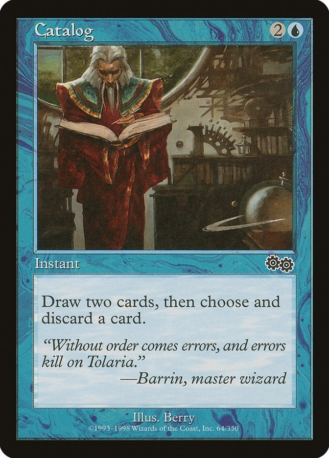 Image for Catalog (64) [Urza's Saga]