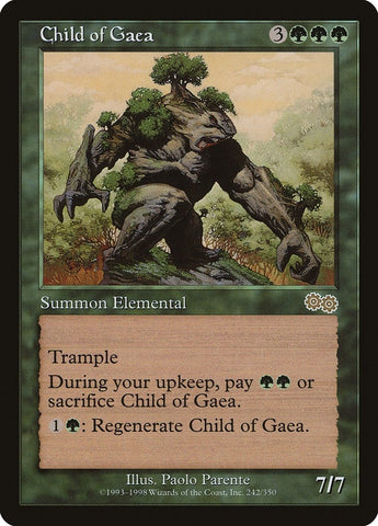 Image for Child of Gaea (242) [Urza's Saga]